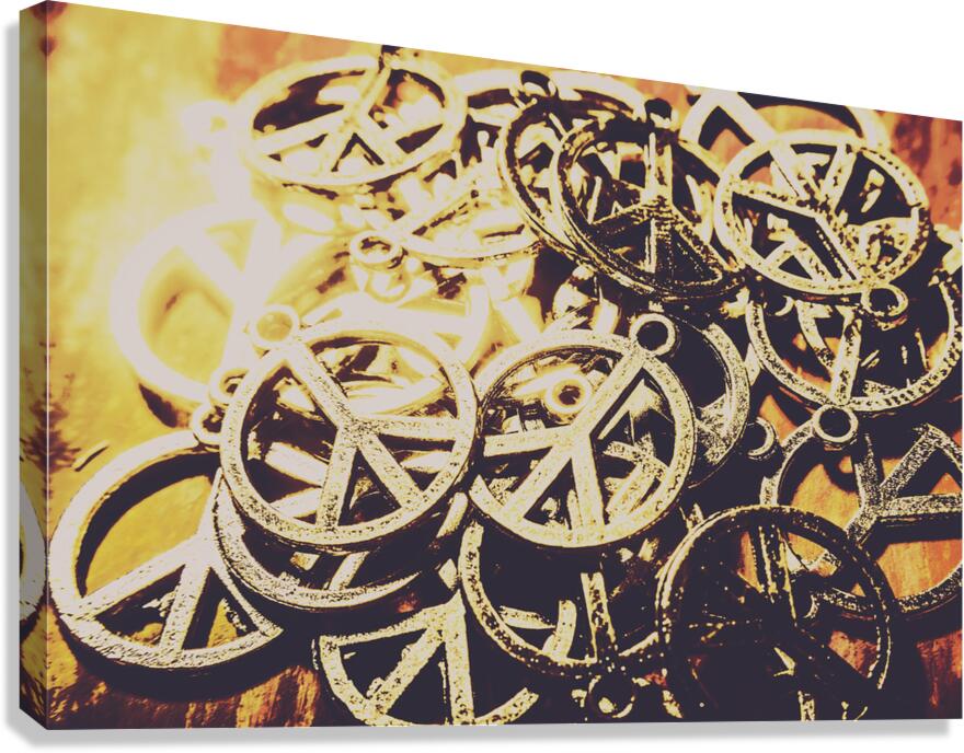 Unified peace Canvas Print