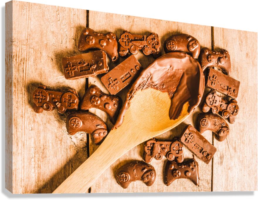 Kitchen games Canvas Print