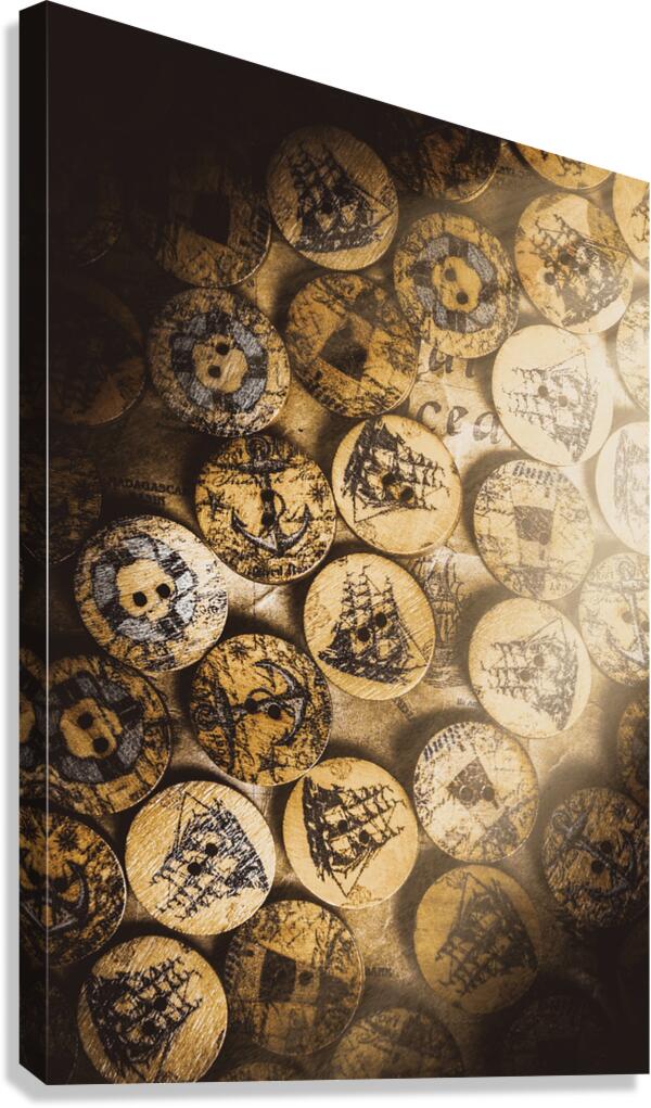 Port of corks at the old sail tavern Canvas Print