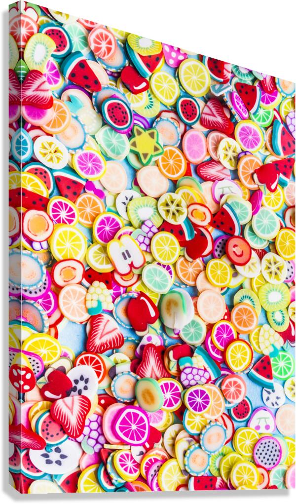 Sliced sweetness Canvas Print