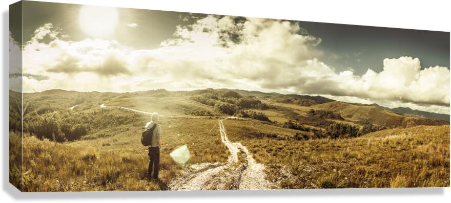 Australian rural panoramic landscape Canvas Print