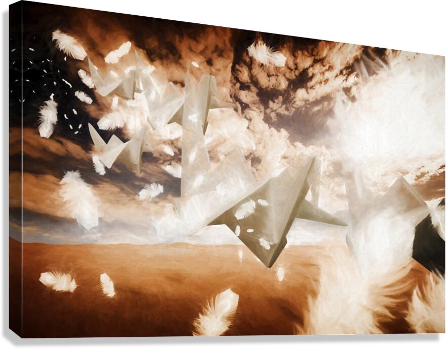 When poets dream  Canvas Print