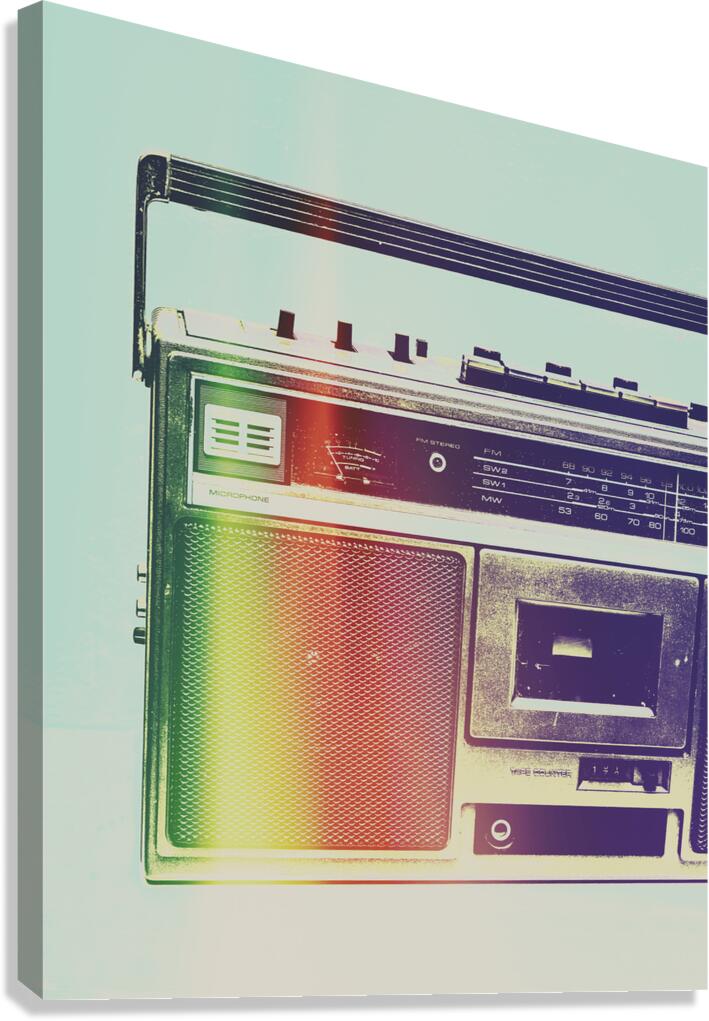 Hi-fi pop Canvas Print