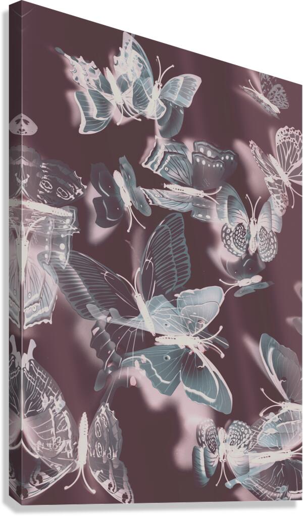Fantasy flutters Canvas Print