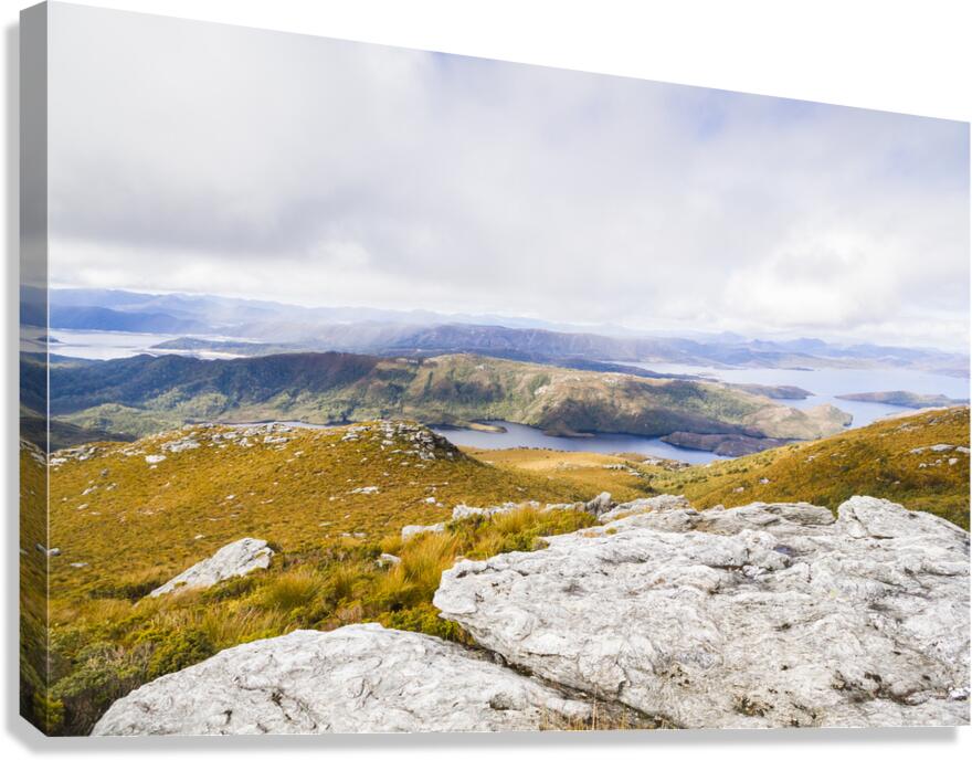 From mountains to lakes Canvas Print