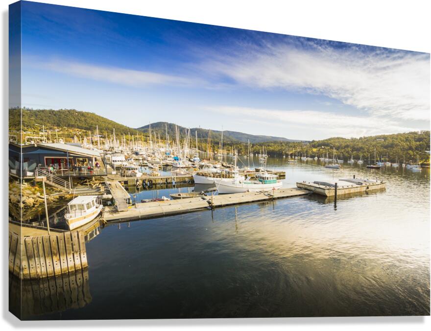 Kettering boat harbour Canvas Print