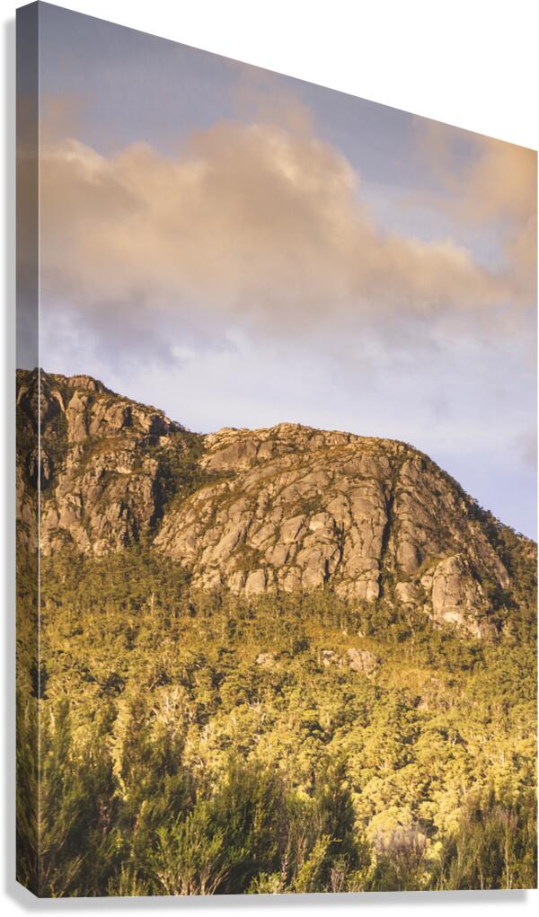 Picturesque peaks Canvas Print