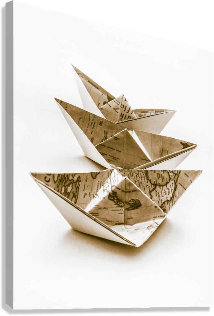 Bearing maps Canvas Print