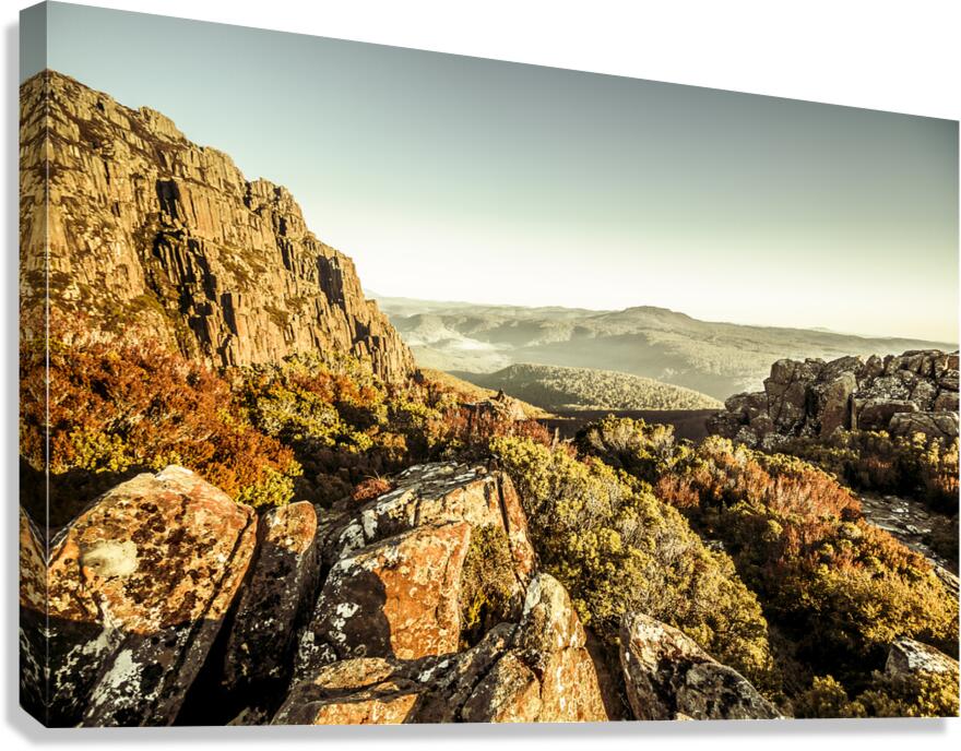 An alpine morning Canvas Print