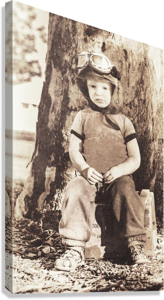 ww2 wingman holding the forte Canvas Print