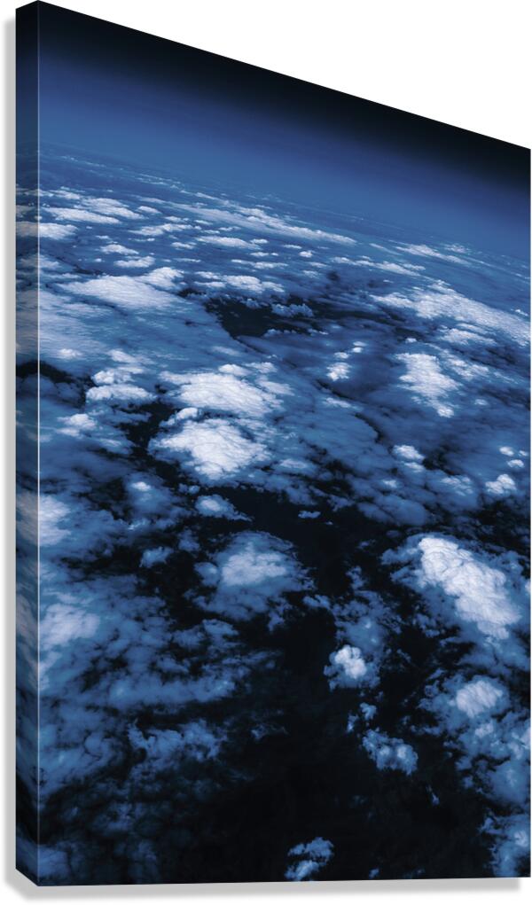 The iceberg clouds Canvas Print