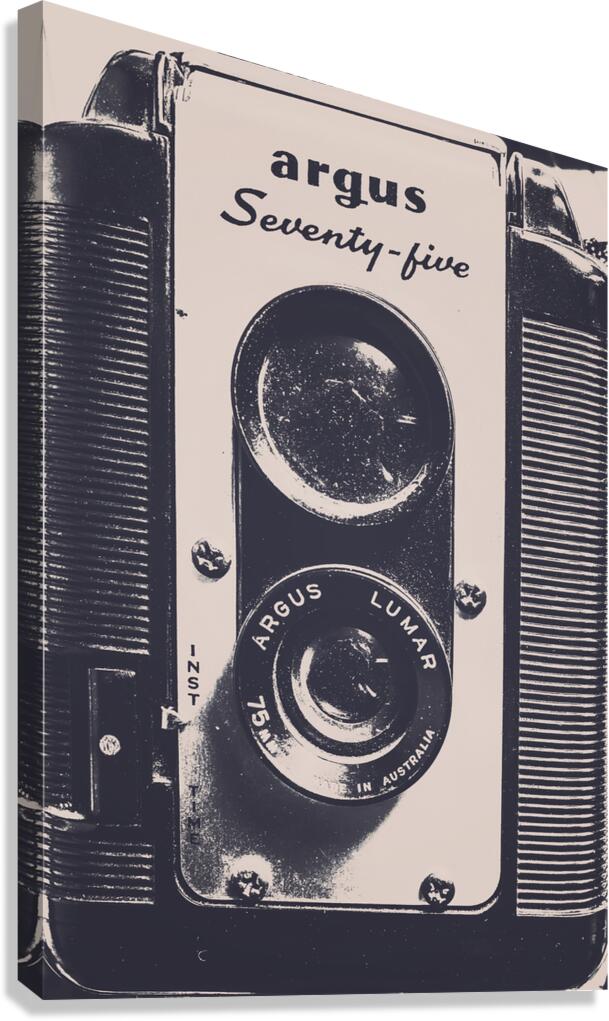 Old optics Canvas Print