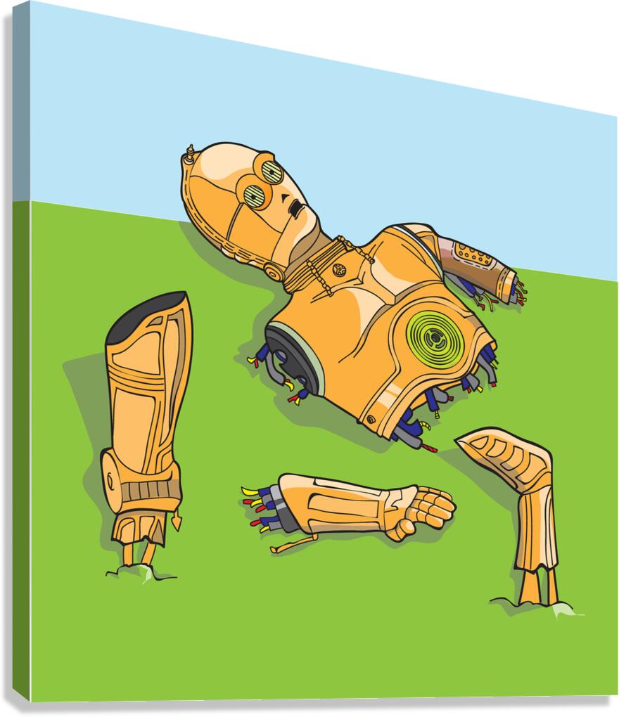 C-3POh! Canvas Print