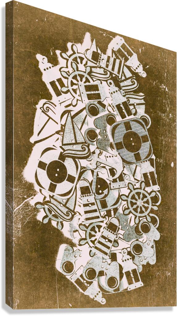 Icon Island Canvas Print