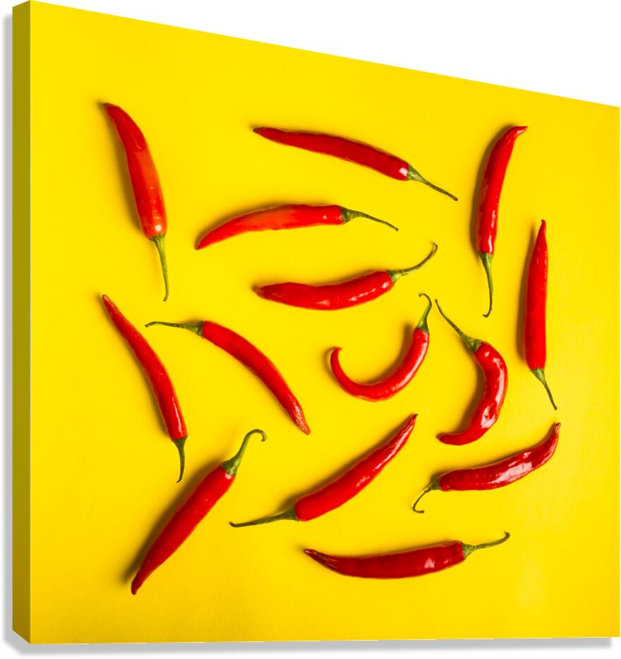 Colours and flavour Canvas Print