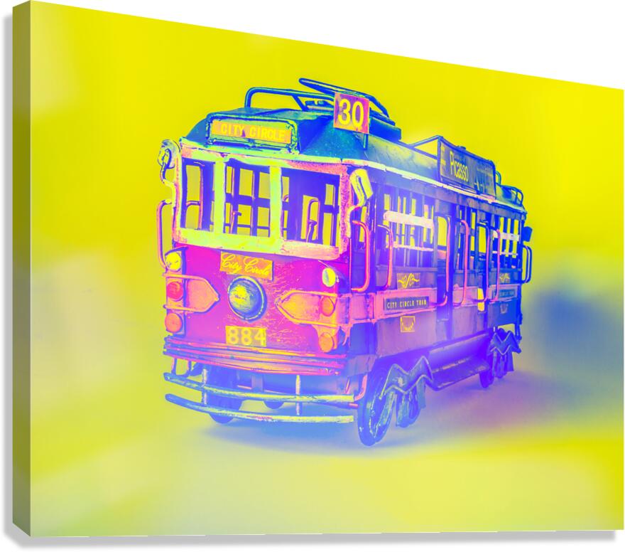Commuter pop Canvas Print