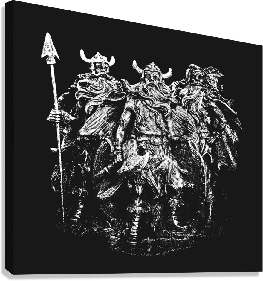 Viking hold Canvas Print