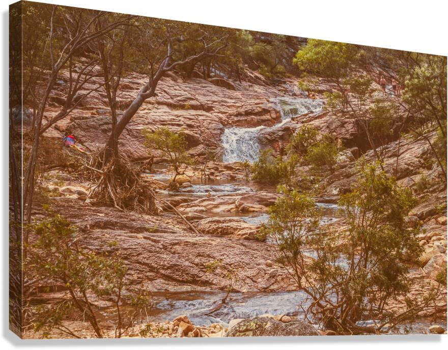 Rugged falls Canvas Print