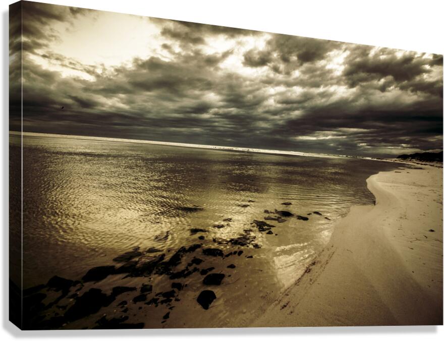 Calm before the storm Canvas Print
