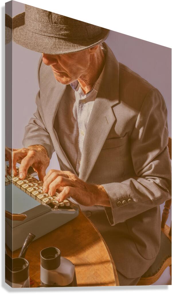 True crime nostalgia Canvas Print