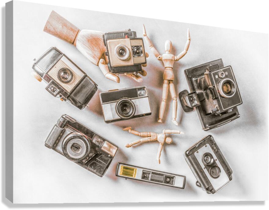 In the studio Canvas Print