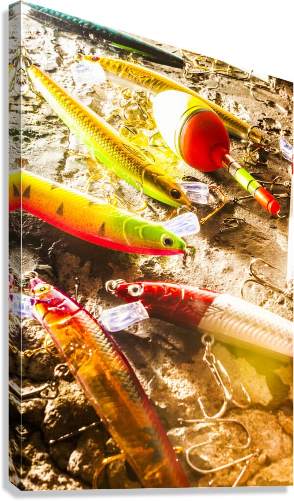 Fisheries and tackle Canvas Print