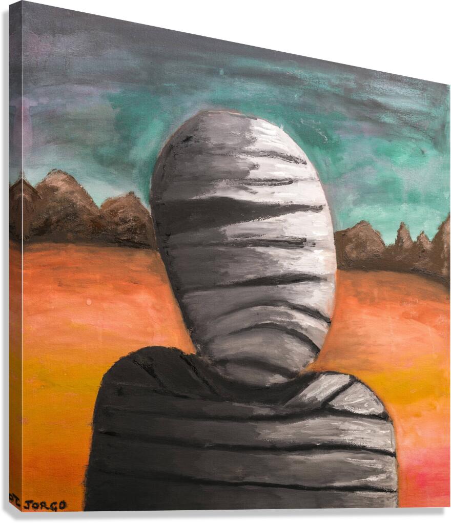 The mummy and the curse of eternity Canvas Print