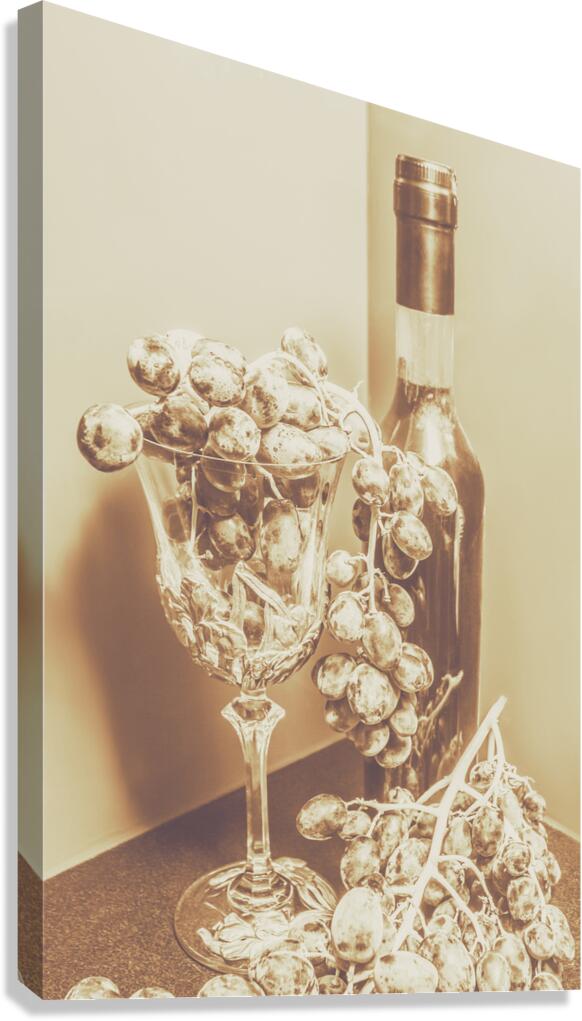 The vine cellar Canvas Print