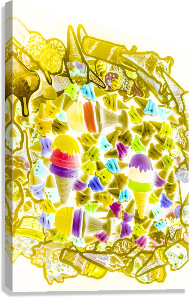 Ice-dream Canvas Print