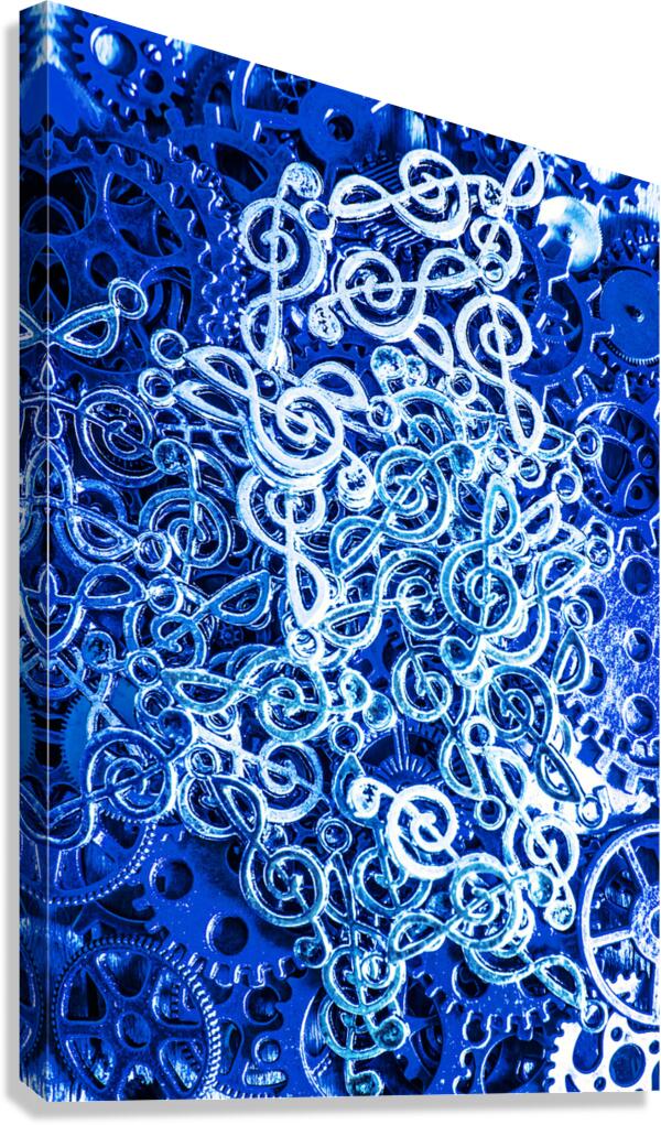 Complex sound structures Canvas Print