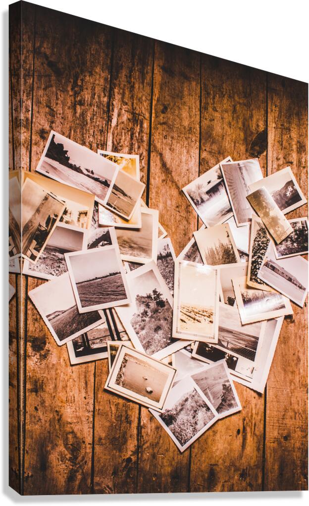 Merger of past lives and interwoven stories Canvas Print