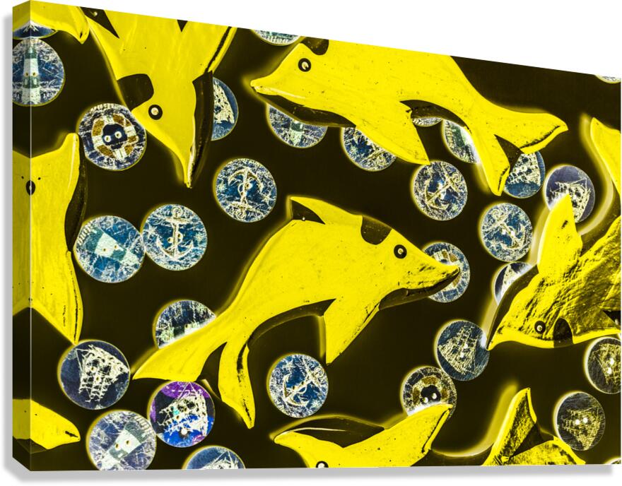 Doll fins Canvas Print