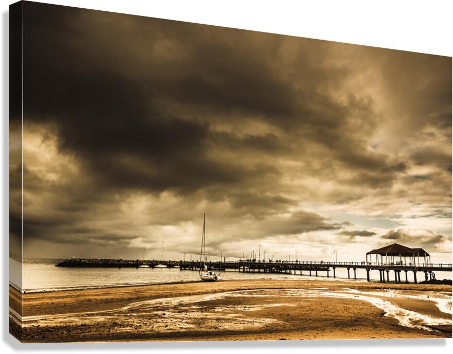 Redcliffe Jetty Canvas Print