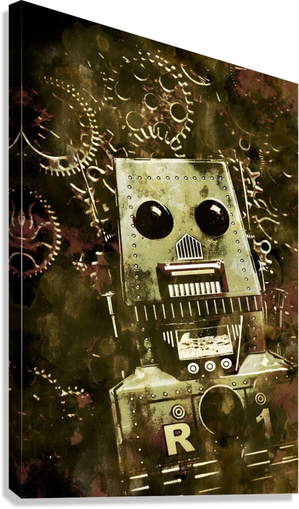 Tanker the war mech Canvas Print