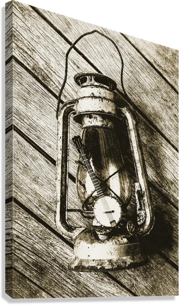 Sounds of country Canvas Print