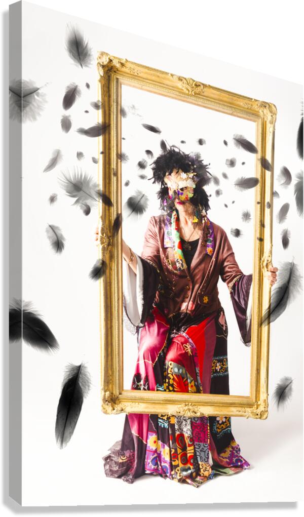 Framing a paradigm Canvas Print