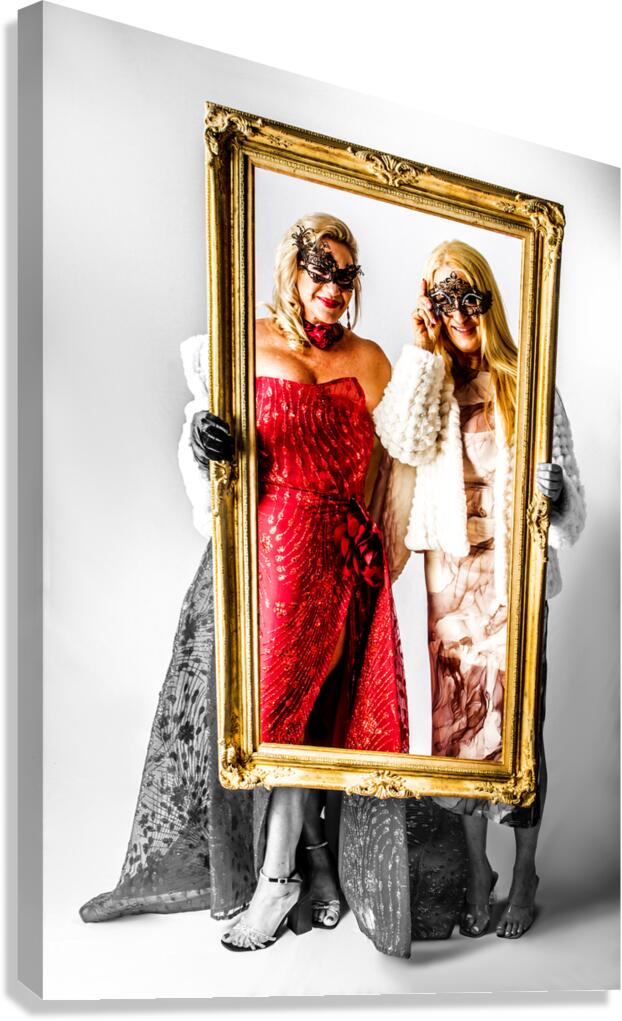 Framing in full colour Canvas Print