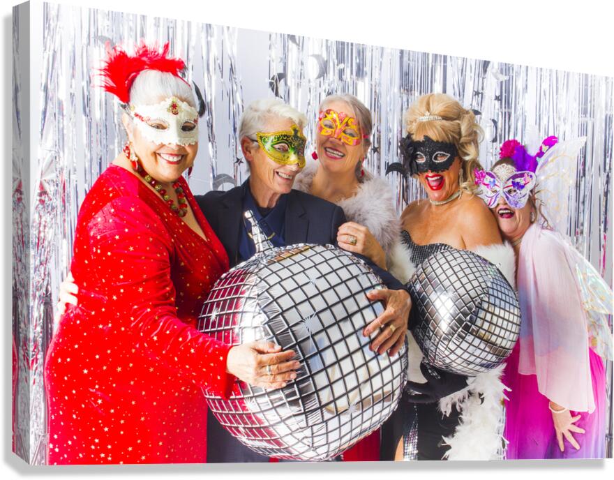 Disco ball delight Canvas Print
