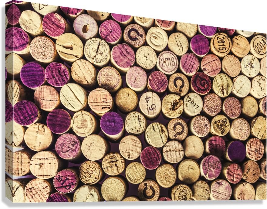 Cork wall Canvas Print