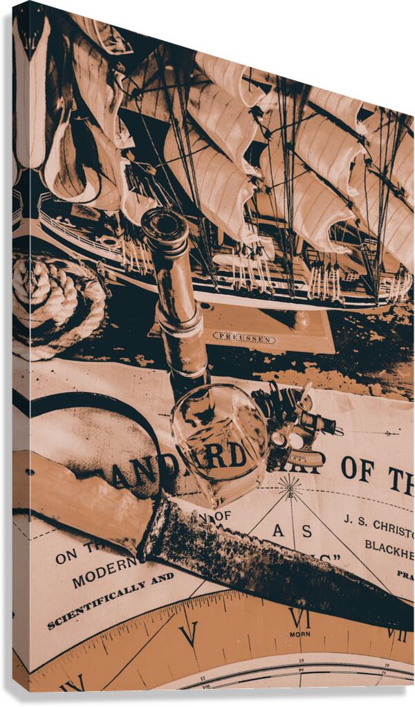 A pirates standard Canvas Print
