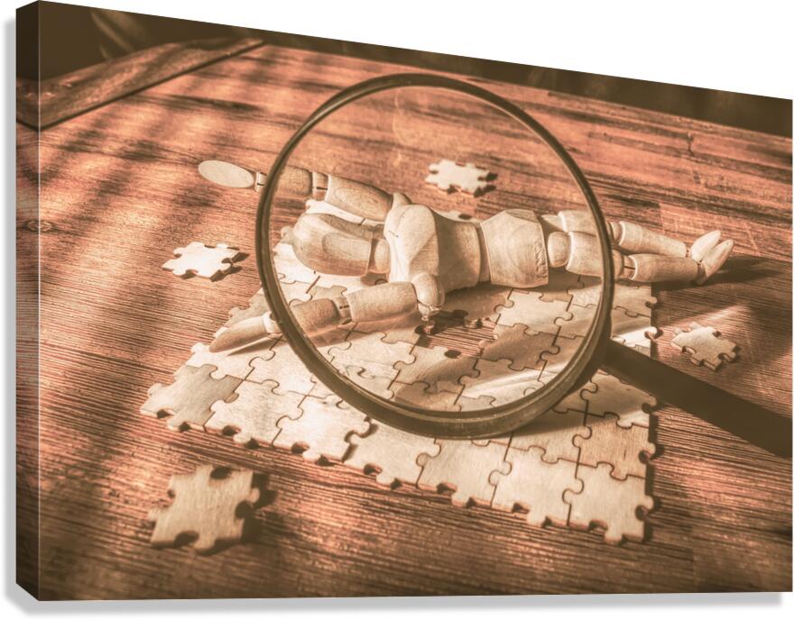 The uncovering Canvas Print