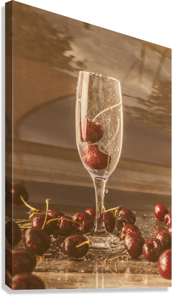 The fizz Canvas Print