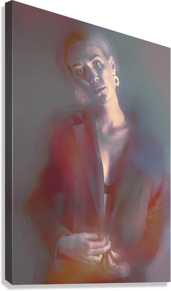 Light And Fashion Form Canvas Print