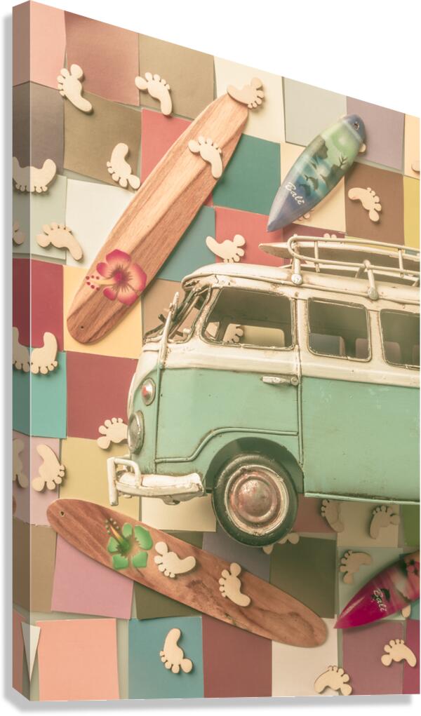 Coast Collage Canvas Print