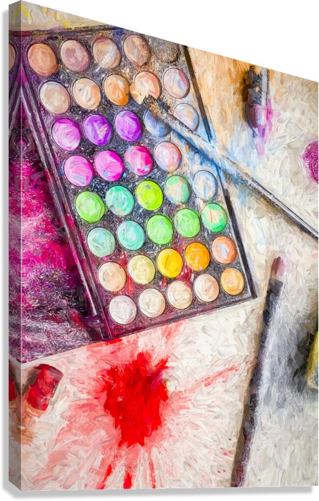 Making Up Canvas Print