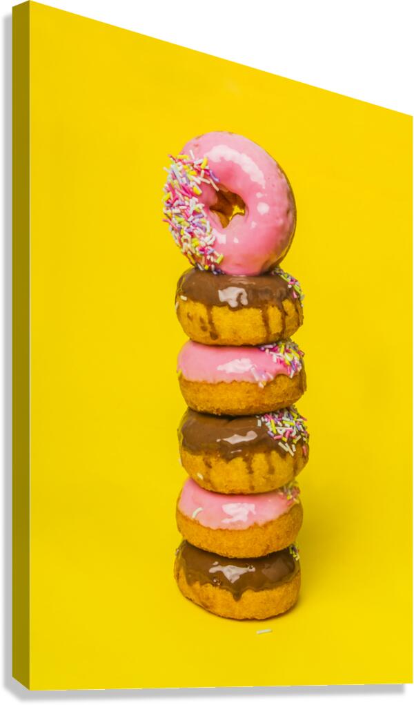 Stacks Of Delight Canvas Print