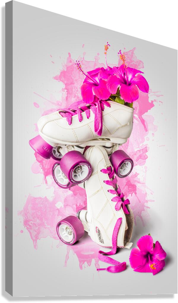 Chic Skate Canvas Print