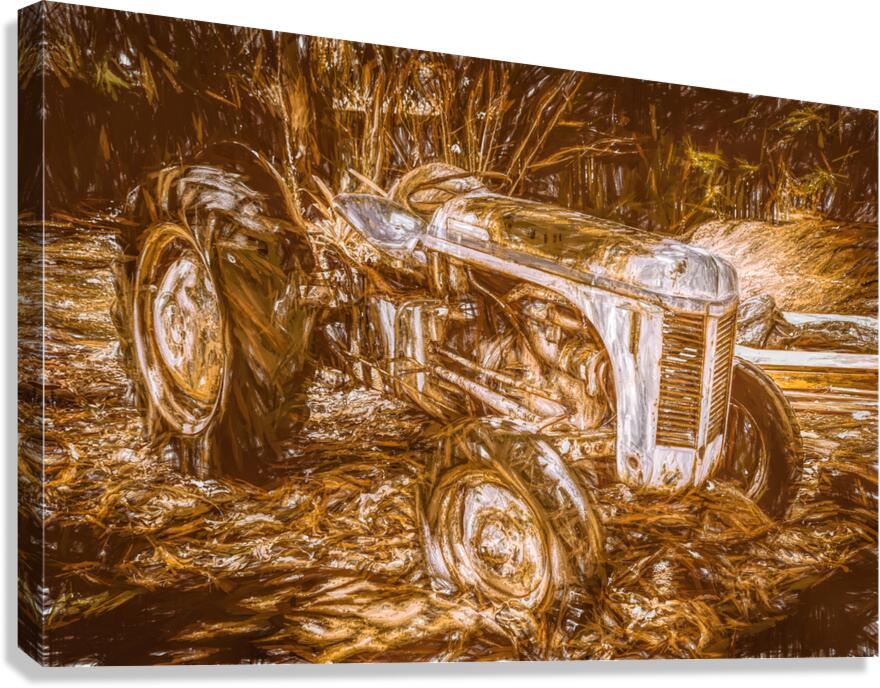 Farm Rust Canvas Print