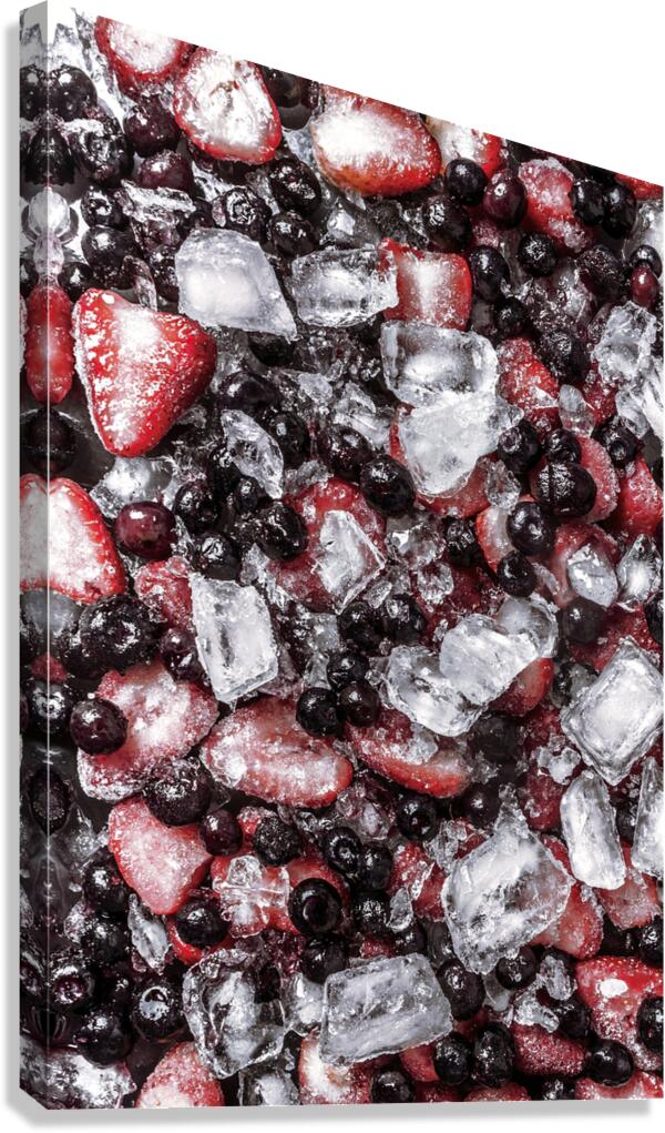 Berry Beverage Blend Canvas Print
