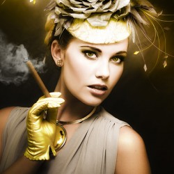 Classic Portrait Of Vintage Cinema